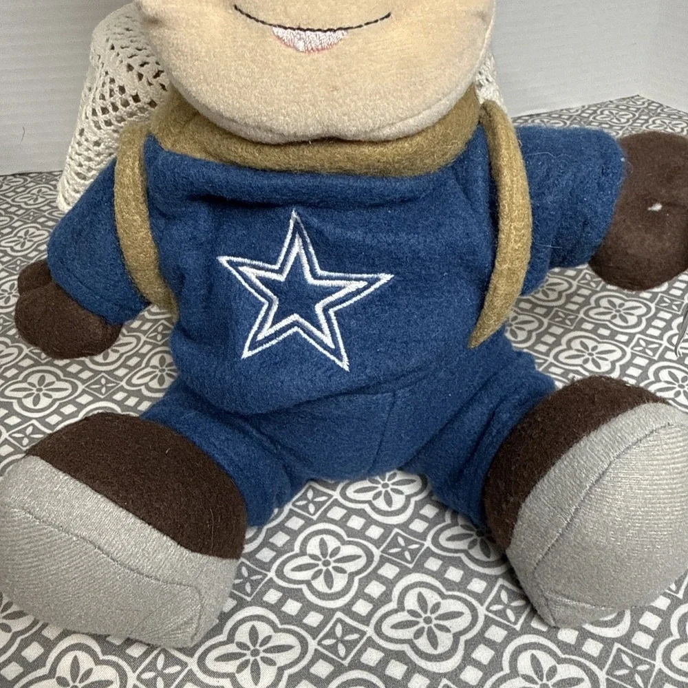 NFL Dallas Cowboys Stuffed Souvenir With Tag.